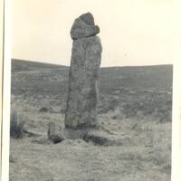 Standing stone by Wheal Anne Bottom