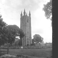 The Parish Church at Widecombe-in-the-moor