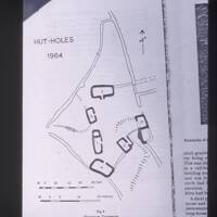 Sketch Plan of Drywell Cross Hut Holes 