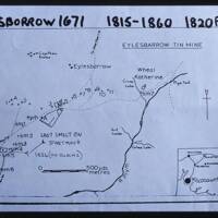 Map of Eylesbarrow mine
