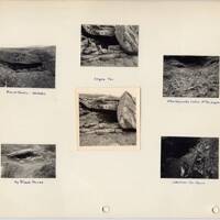 Page 33 of J.H.Boddy's album of Dartmoor photographs of crosses, beehive huts, etc. 