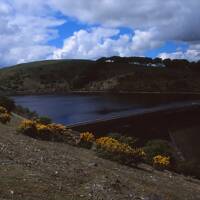 Meldon reservoir and dam