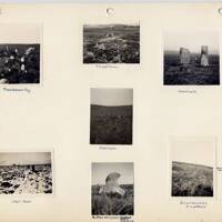 Page 49 of J.H.Boddy's album of Dartmoor photographs of crosses, beehive huts, etc.