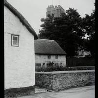 Church + cottages, Georgeham