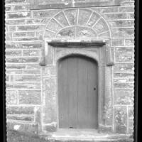 Lew Trenchard church, west door