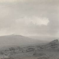 Dartmoor  landscape with tors