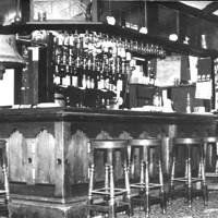 The old bar at the Kestor Inn