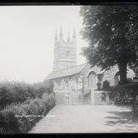 Church from east, Stowford