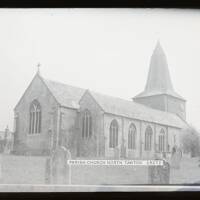 Church, exterior, Tawton, North