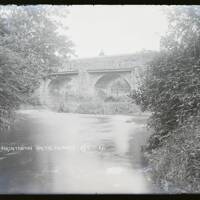 Bridge near factory, Tawton, North