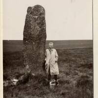 Beardown Man Standing Stone