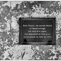 Buckfastleigh Holy Trinity plaque