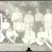 South Zeal Cricket Team - sometime between 1907 & 1914