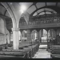 Church, interior, Throwleigh