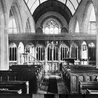 Manaton church interior