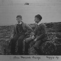 Two boys near Merrivale Bridge