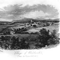 The village of Whitchurch from Plymouth Road