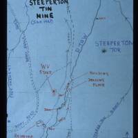 Plan of Steeperton tin mine