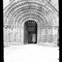 Door of St Germans Priory