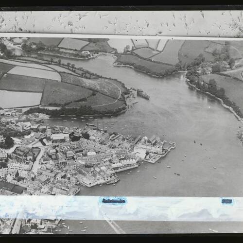 Aerial view, Salcombe