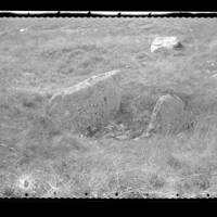 A ruined kistvaen on Lakehead Hill