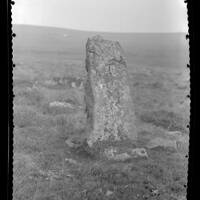 T-A stone  between Tavistock and Ashburton.