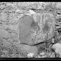 Mortar Stones Found in the Wall of a Pigsty at Little Horrabridge
