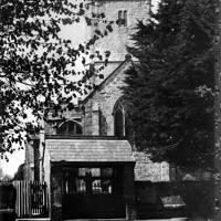 Manaton church lich-gate