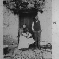 Mr & Mrs Cleave and child. Higher Merripit. Aug 4 1892