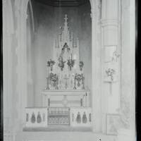 St Agatha's Catholic Church: the altar, Dawlish