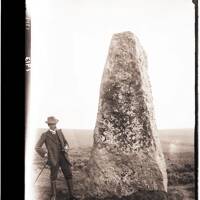 Drizzlecombe or Drizzle Combe menhir