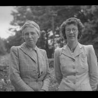 Marjorie Taylor and Mollie Lee