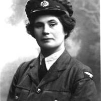 Doris Brown in her WAAF uniform