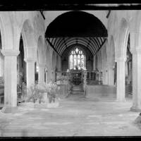 Interior View of Widecombe Church
