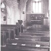 Interior Nave of Sampford Spiney Church