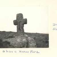 Cross above Horse Ford