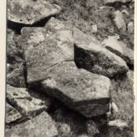 Fragments of Hobajohn Cross on Three Barrows