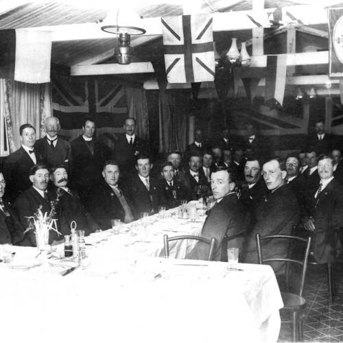 Armistice Dinner held at the Kestor Assembly Rooms