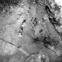 Aerial View Over Houndtor Showing Evidence of The Medieval Village
