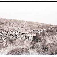 Remains of the blowing house at Black Tor