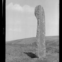 Drizzlecombe Menhir