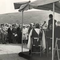 Formal opening of the Meldon Reservoir on 22nd September, 1972