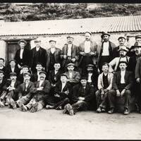 Miners at Ramsley Mine