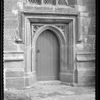 The West Door of Shaugh Prior Church