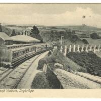 Station and old viaduct at Ivyybridge