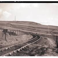The Princetown Railway near Horseyeatt Farm and looking towards Peek Hill