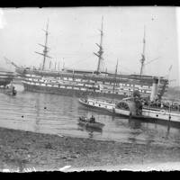 HMS Impregnable at Devonport