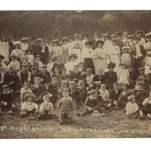 Ivybridge congregational trip to Mothecombe 1909