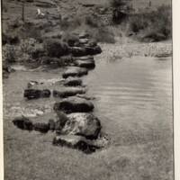 Little Sherbiton stepping stones over the West Dart River