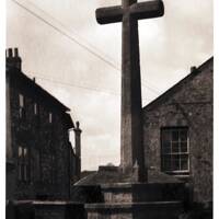 Cross in Plympton St Maurice church
